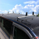 2x Dachträger + Leiterhalter Set für VW T5 T6 T6.1 Transporter 2003-2024 Grau