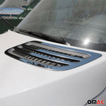Kühlergrill Leisten Grillleisten für Mercedes Sprinter W907 2018-2026 Chrom 2x