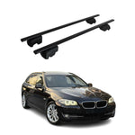 Dachträger Grundträger für BMW 5er F11 Touring 2009-2017 75kg Stahl Schwarz 2x
