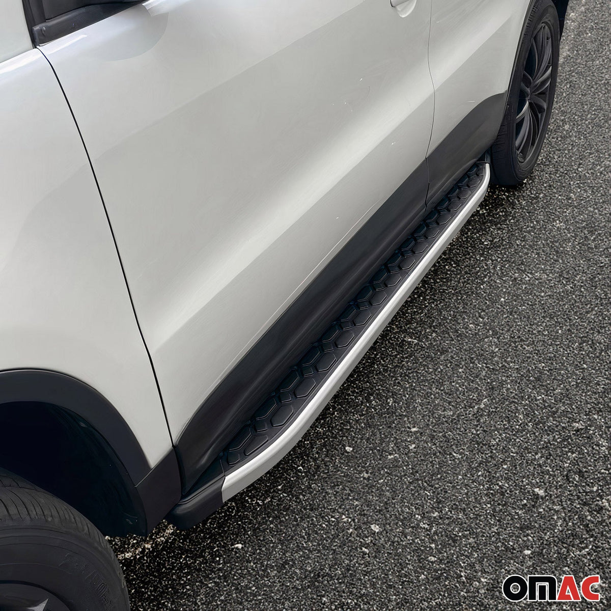 Trittbretter für VW T6 T6.1 Transporter Multivan 2015-2022 Kurzer Schwarz