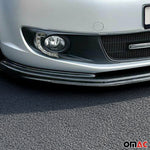 Frontspoiler Lippe Stoßstange Splitter für VW Caddy 2010-2015 ABS Schwarz 1tlg