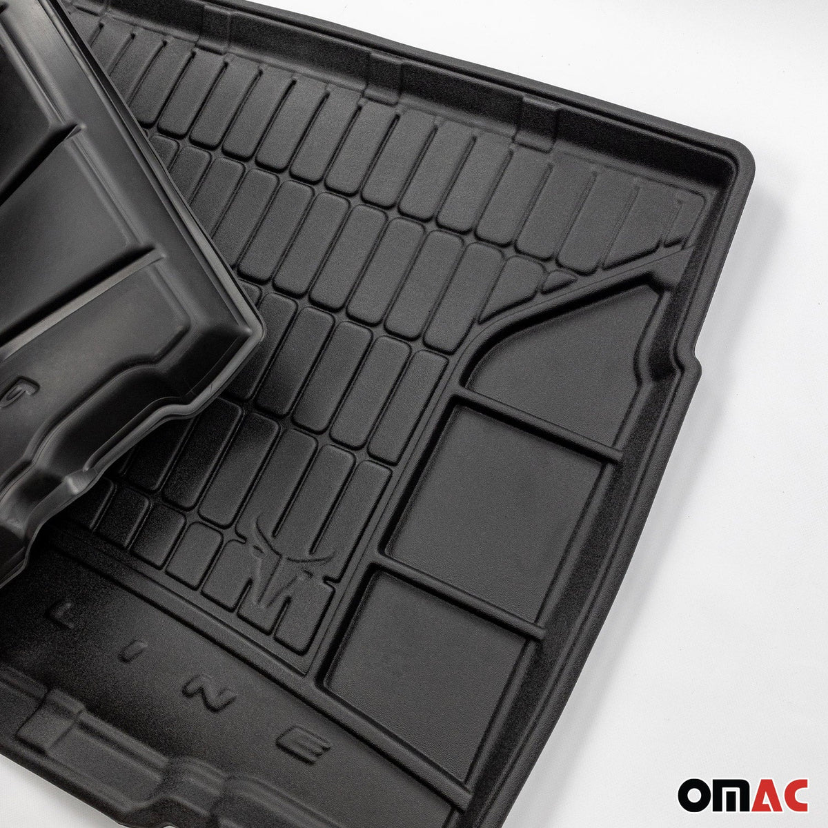 OMAC Gummi Kofferraumwanne für DS4 2015-2018 TPE Laderaumwanne Schwarz