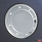 Tankdeckel Blenden Tankverschluss für VW Golf 1997-2003 Edelstahl Chrom Chrom
