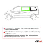 Seitenfenster Auto Fenster für Mercedes Vito W639 2003-2014 Vorne Links L1 L2 L3
