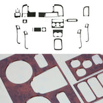 Innenraum Dekor Cockpit für Opel Zafira 1998-2005 Wurzelholz Optik 21x