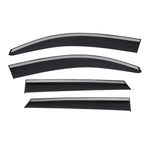4x Windabweiser Regenabweiser für Hyundai Tucson 2015-2020 Dunkel Acryl