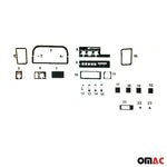 Innenraum Dekor Cockpit für Citroen Jumper 1994-2002 Aluminium Optik 23tlg