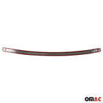 Ladekantenschutz für Nissan Qashqai J11 2013-17 Pre-FL Edelstahl carbon foliert