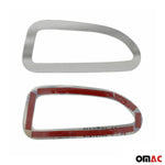 Blinkerrahmen Signalblende Seitenblinker für Opel Crossland X Edelstahl Chrom
