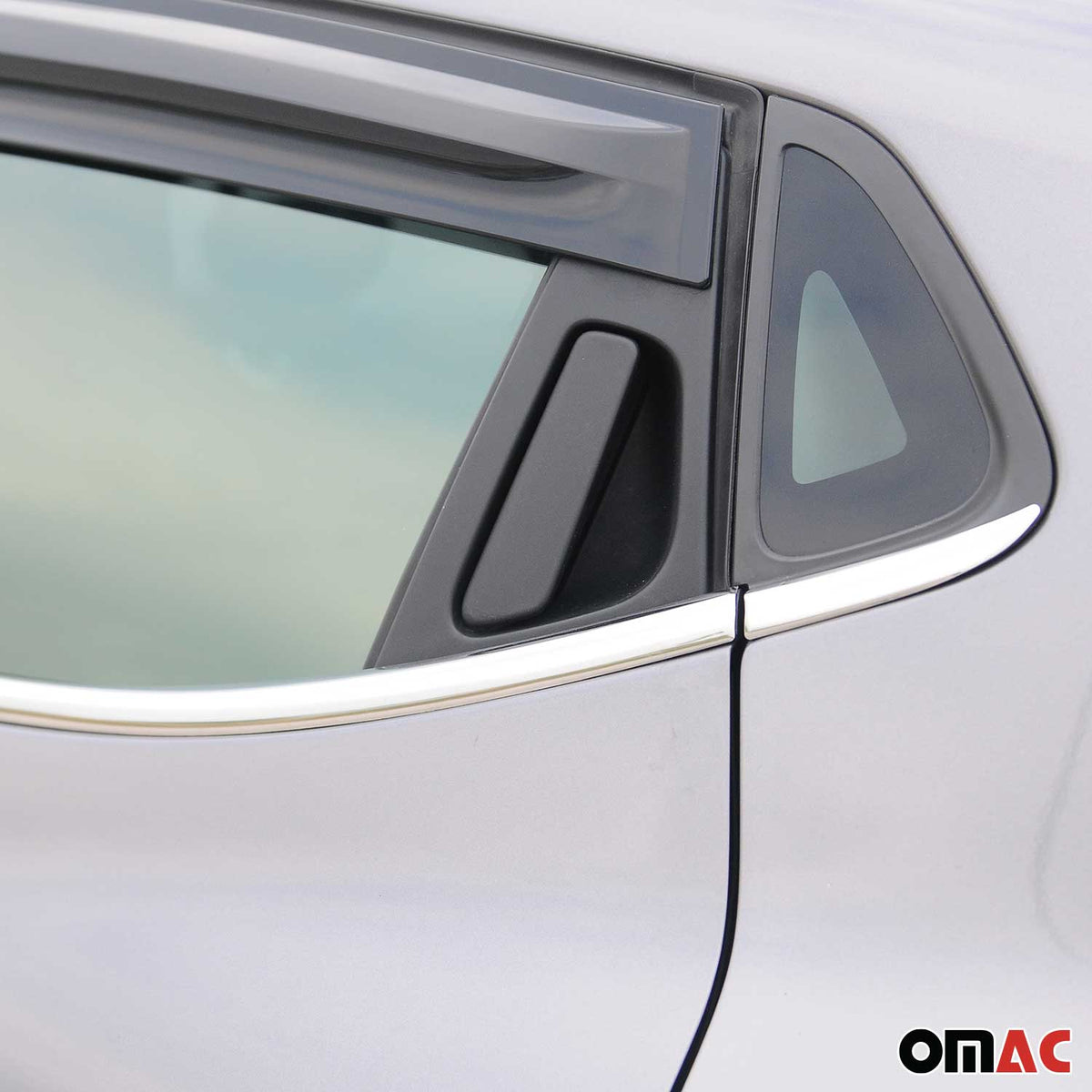 Fensterleisten Zierleisten für Renault Clio Schragheck Edelstahl Chrom 8tlg Namma Markt
