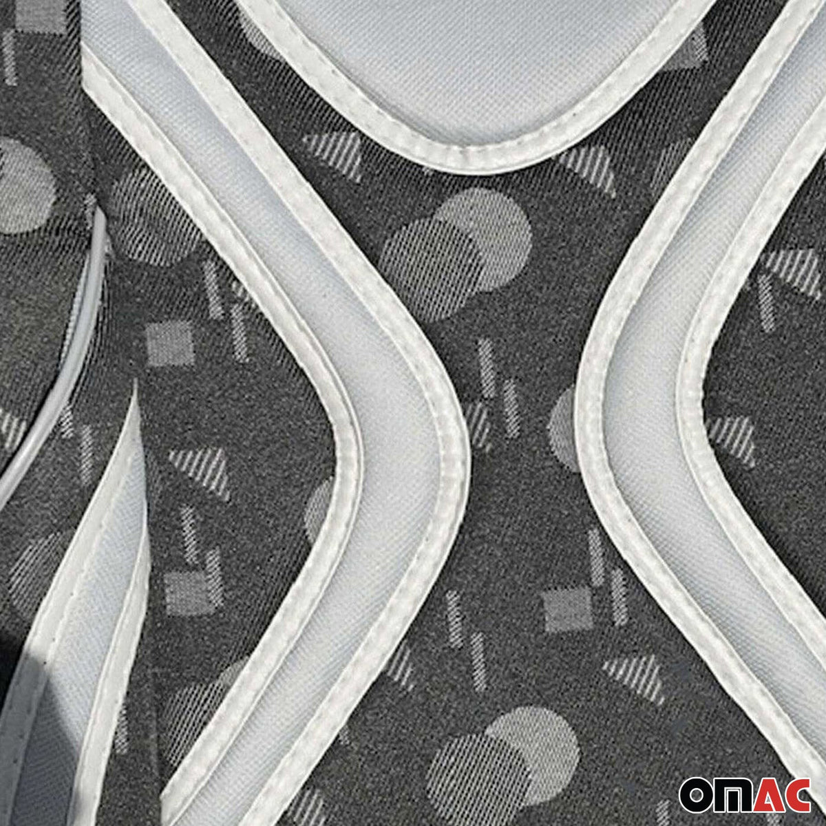 Schonbezüge Sitzbezüge für Renault Megan Clio Laguna Grau Vorne+Hinten 1+1+3
