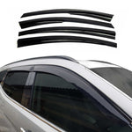 Windabweiser Regenabweiser für Opel Mokka 2012-2020 Acryl Dunkel 4x