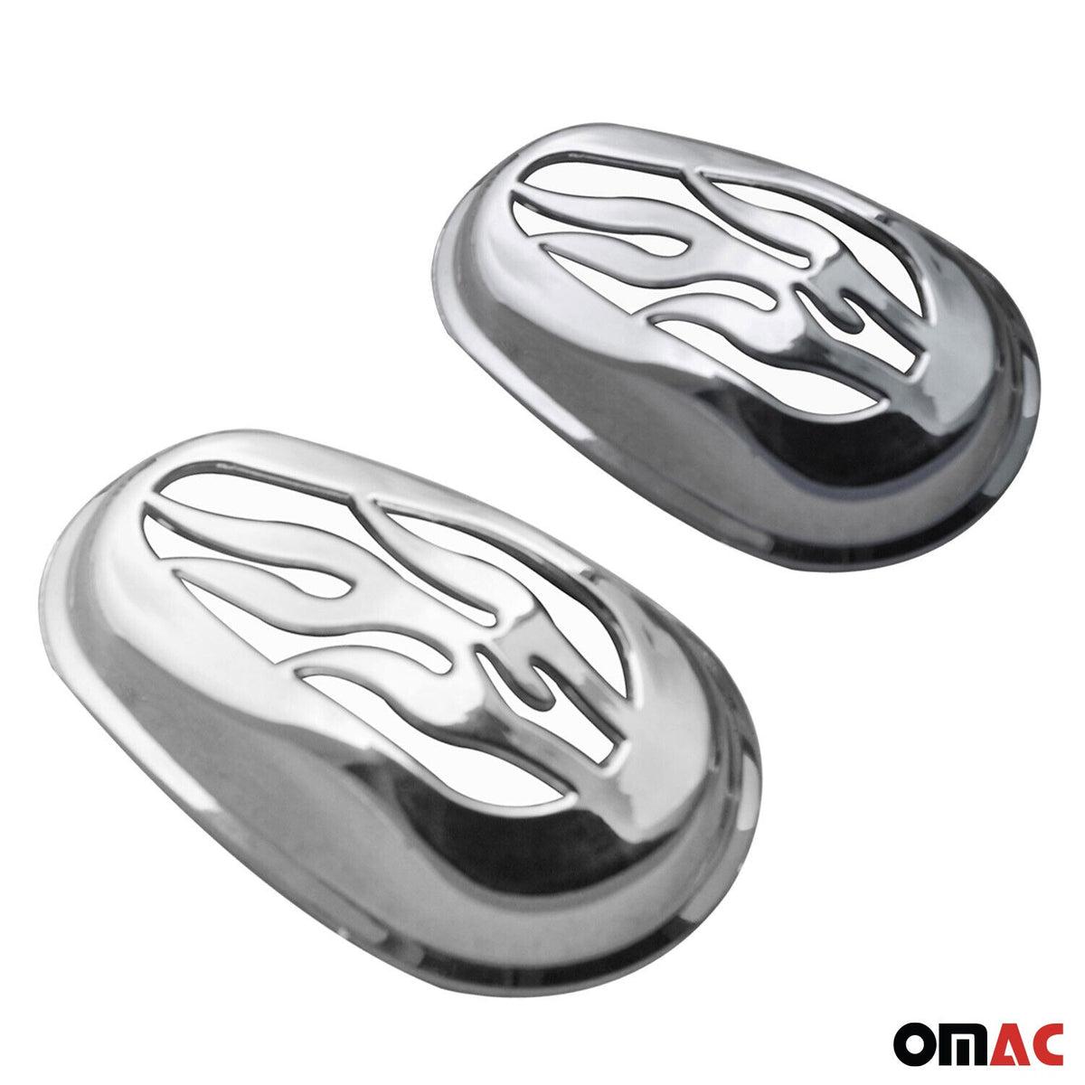 Blinkerrahmen Signalblende Seitenblinker für Toyota Yaris 2007-2011 Chrom ABS 2x