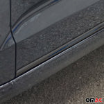 Seitentürleiste Türschutz für VW Passat Variant B8 2015-2023 Chrom Dunkel 4x