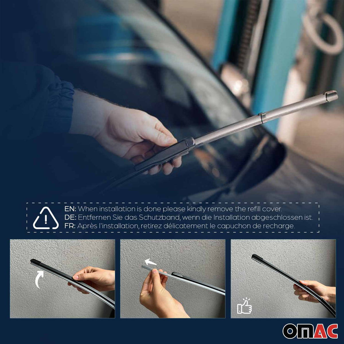 Scheibenwischer Vorne für Toyota Corolla 2007-2019