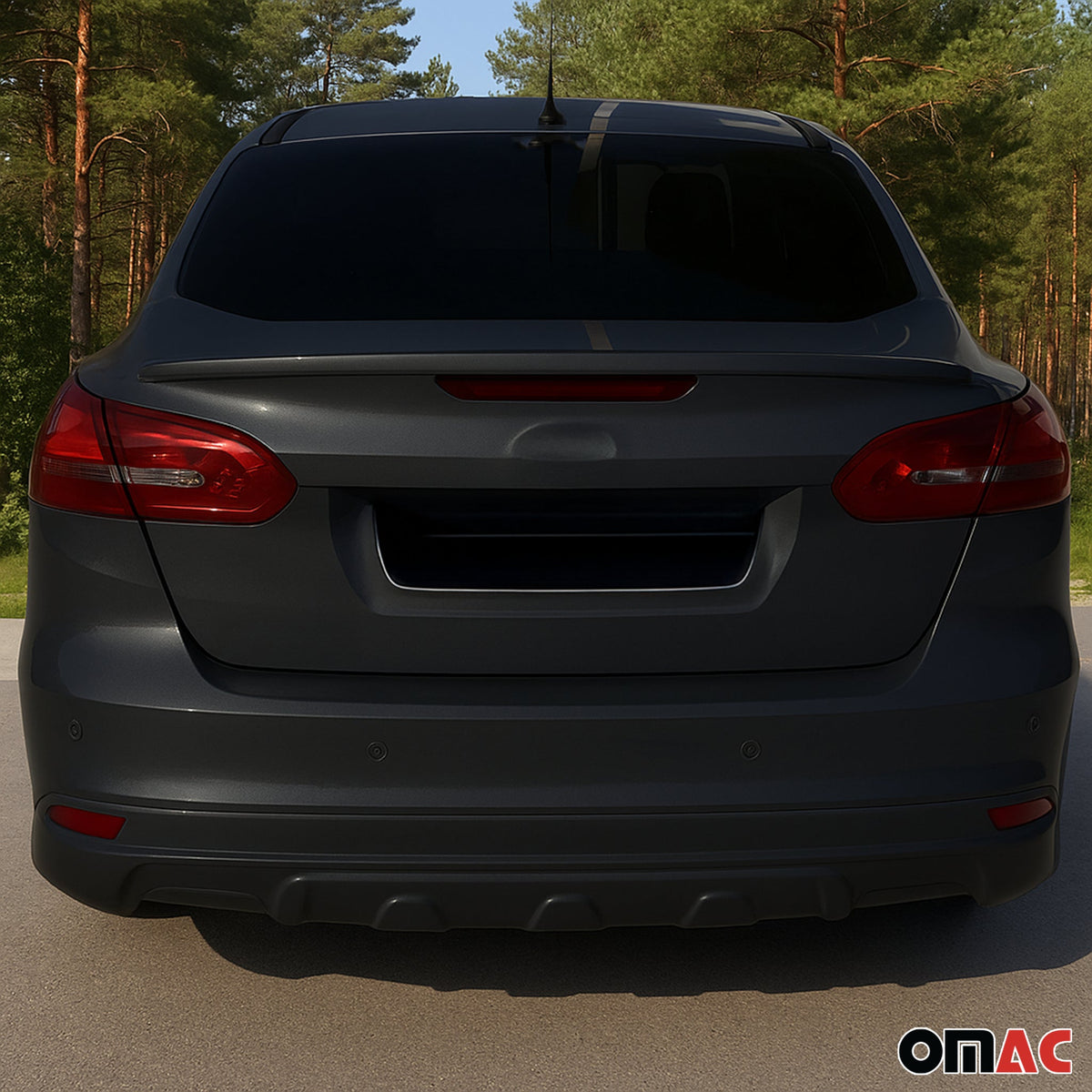 Heckspoiler Dachspoiler Spoiler für Ford Focus III 2011-2015 Limo Grundiert