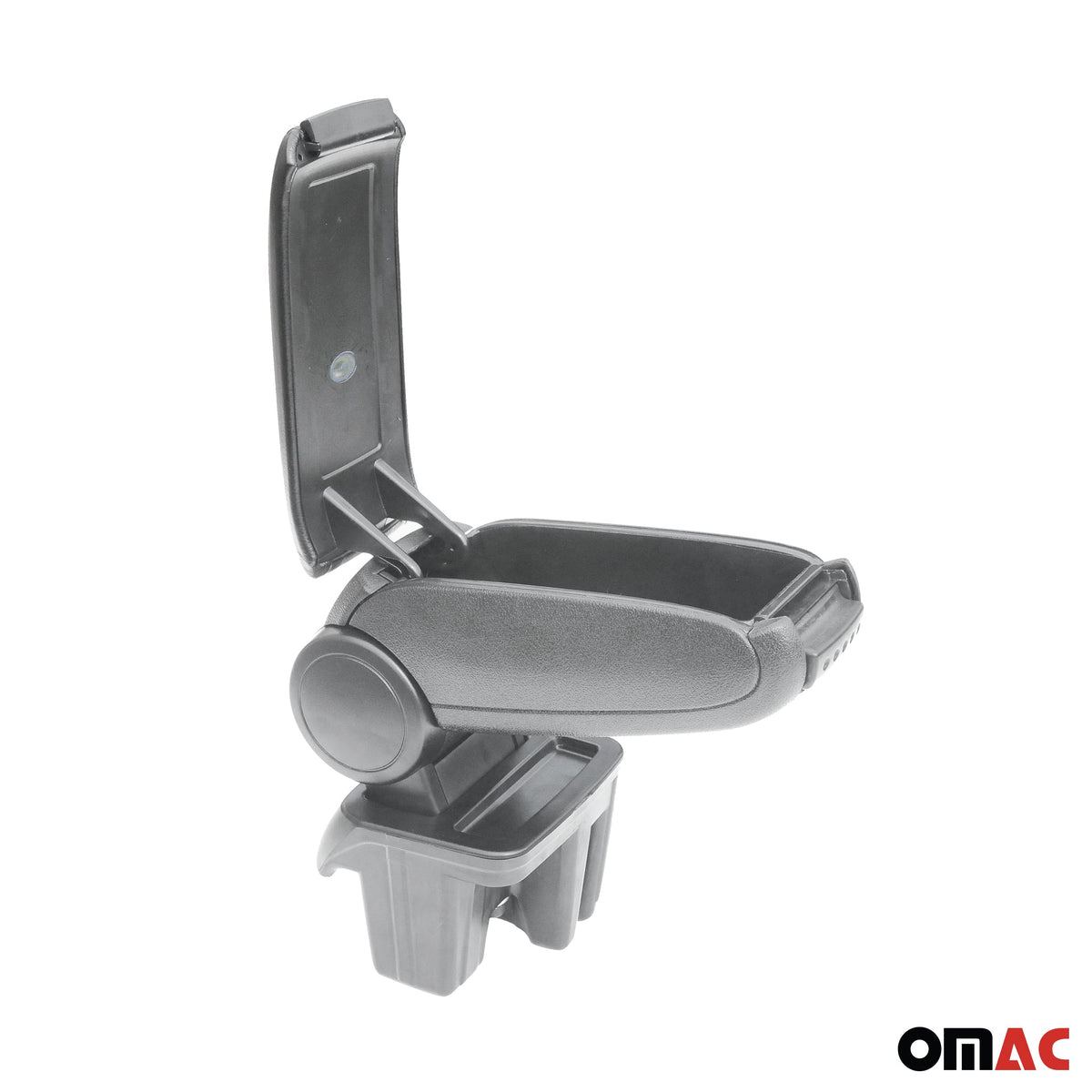 Mittelarmlehne Armlehne Mittelkonsole für Ford Focus 2015-2018 PU-Leder ABS Grau