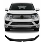 Motorhaube Deflektor Insekten Steinschlagschutz für VW Touareg 2010-2018 Dunkel