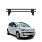 Menabo Dachträger Grundtäger für VW Up 2011-2016 Pre-FL 50kg Alu Schwarz 2 tlg