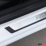 Einstiegsleisten Türschweller Exclusive für Audi A4 B5 B6 B7 B8 B9 Edelstahl 4x