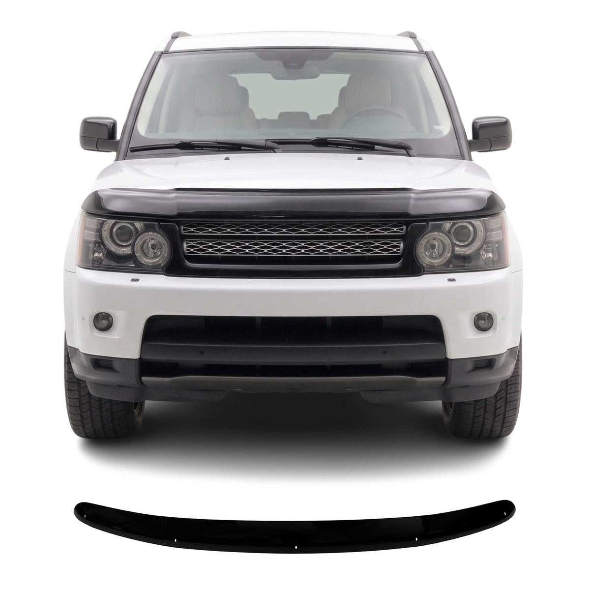 Motorhaube Deflektor Insekten für Land Rover Range Rover Sport 2009-2013 Dunkel
