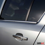 Fensterleisten Zierleisten für Opel Corsa D 2006-2015 Edelstahl Chrom 4tlg
