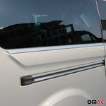Fensterleisten Zierleisten für Ford Tourneo Custom V362 2013-2023 Stahl Chrom 8x