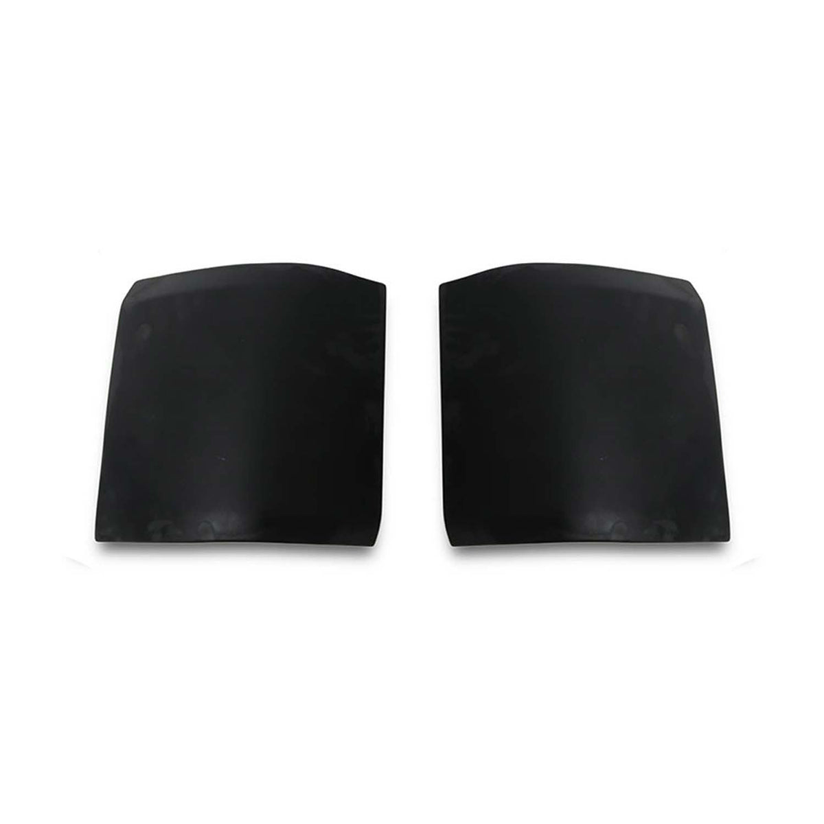 Stoßstange Heckstoßfänger Ecke Verkleidungen für VW T5 2003-2015 ABS Schwarz 2x