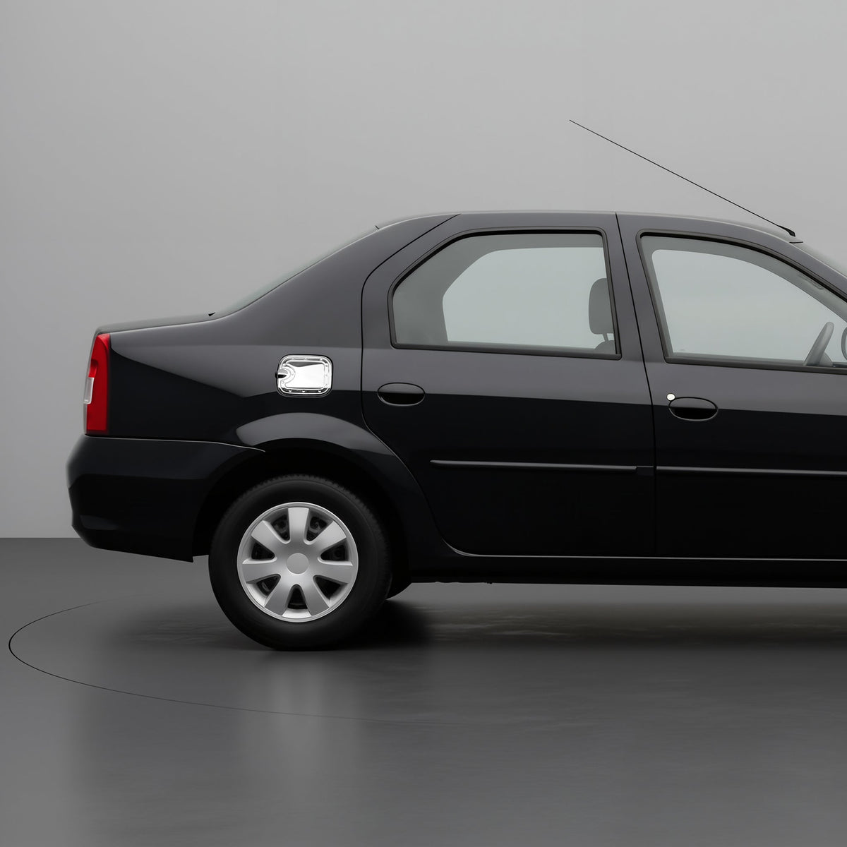 Tankdeckel Blenden Tankverschluss für Dacia Logan Limo/MCV/Express 2004-12 Chrom