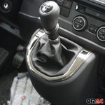 Schaltgetriebe Rahmen für VW T6 Transporter 2015-2019 Manuelle Edelstahl Chrom
