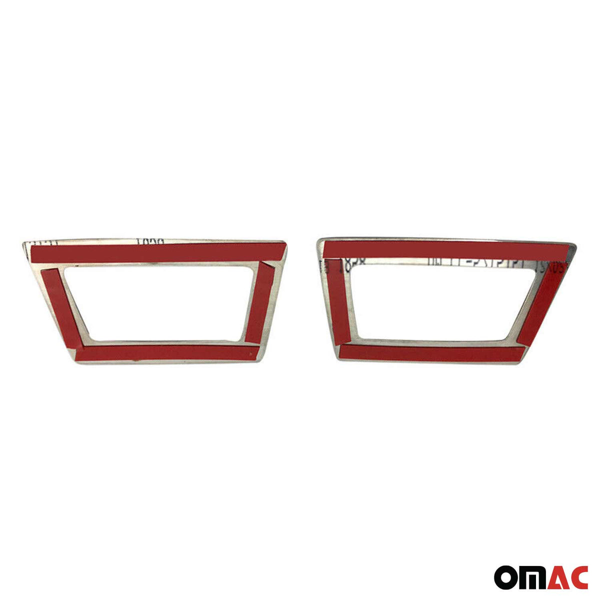 Blinkerrahmen Signalblende Blinker für Dacia Dokker 2012-2021 Edelstahl Chrom