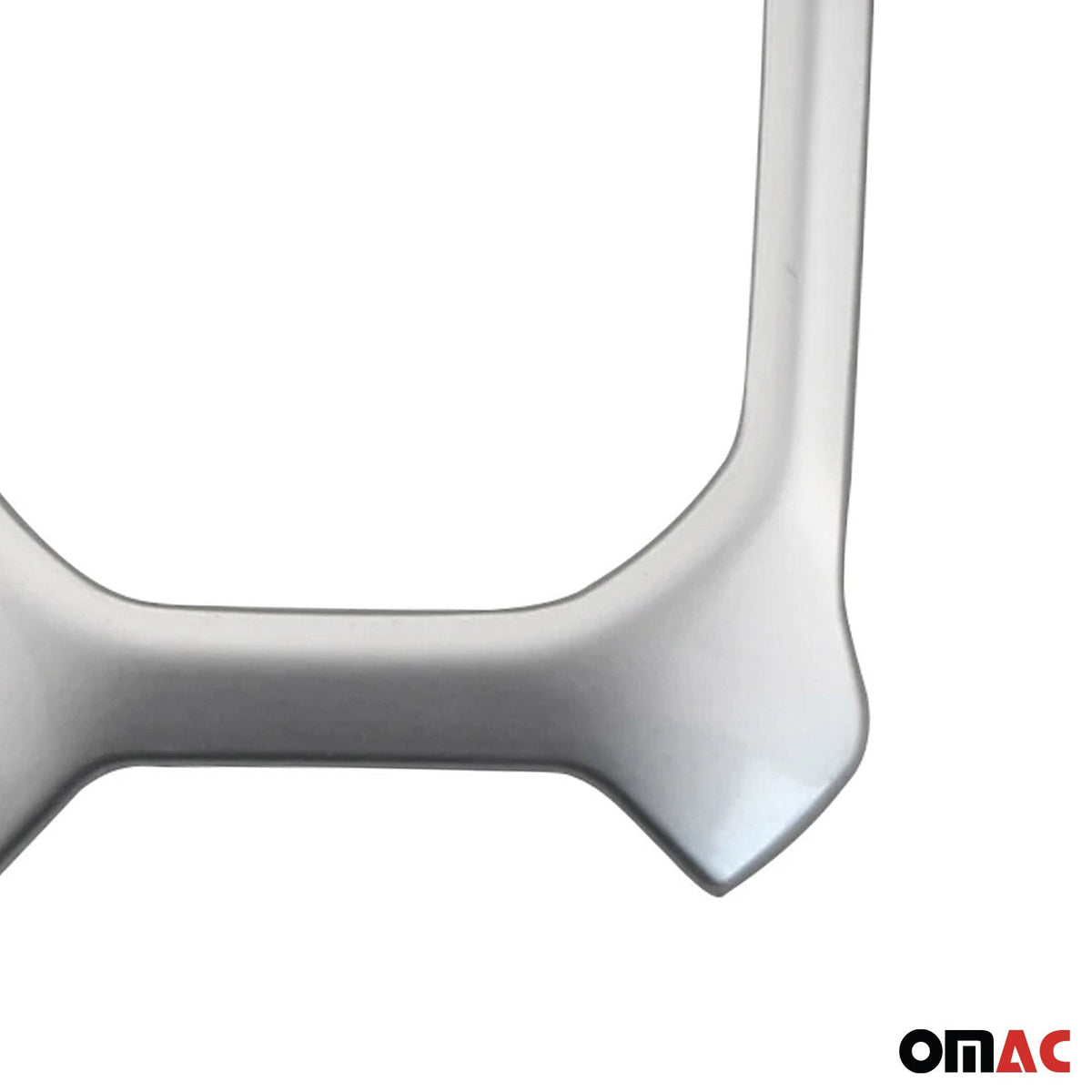 Schaltknauf Rahmen für Jeep Renegade 2014-2024 Chrom ABS Silber 1tlg
