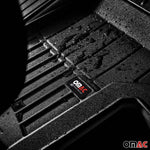 OMAC Gummi Fußmatten für Audi A7 C8 Sportback 2018-2026 Premium TPE Schwarz 4x