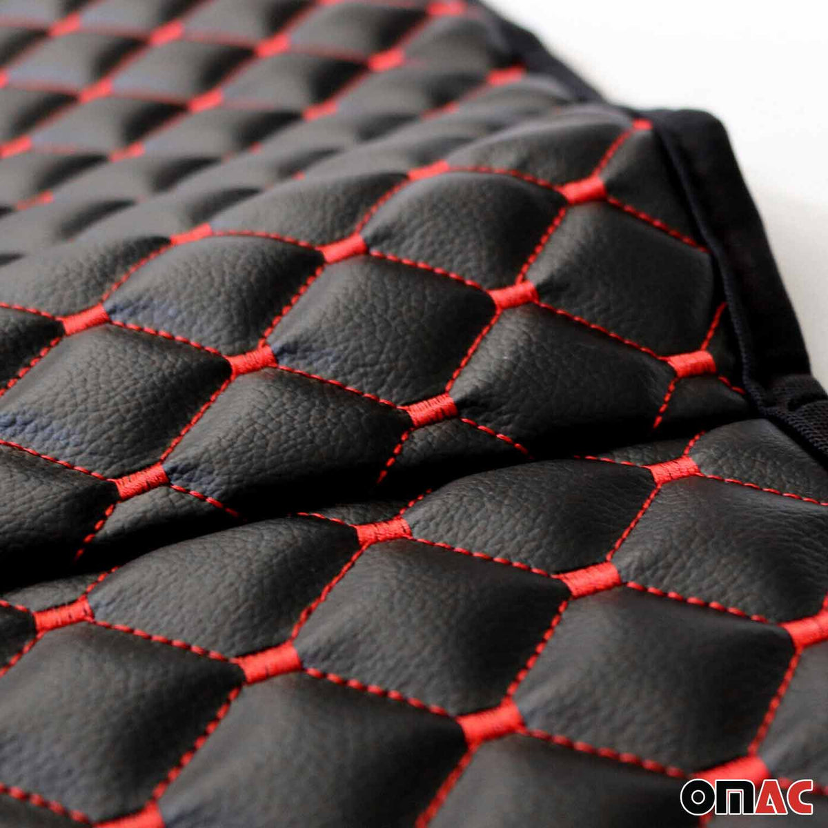 Schonbezug Sitzauflage für VW Arteon T-Cross T-Roc Taigo ID4 2017-25 Schwarz Rot