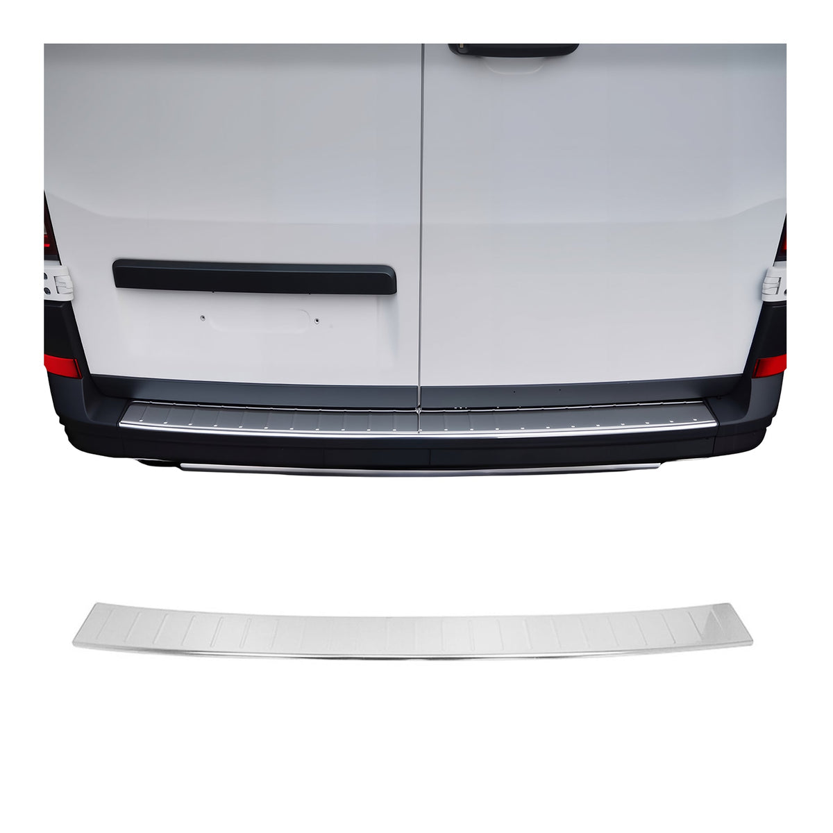 Ladekantenschutz Stoßstangenschutz für VW Crafter 2017-2026 Edelstahl Chrom