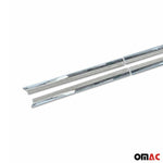 Seitentürleiste Türleisten Türschutzleiste für Opel Vectra C 2002-2008 Chrom 4x