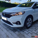 Nebelscheinwerfer Rahmen für Dacia Sandero III 2020-2027 Edelstahl Chrom 2x