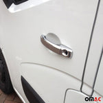 Türgriff Blende Türgriffkappen für Opel Vivaro B 2014-2019 4-Tür Edelstahl 8tlg
