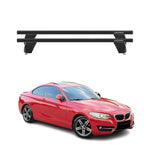 Menabo Dachträger Grundtäger für BMW 2er F22 Coupe 2012-2021 75kg Schwarz Alu 2x