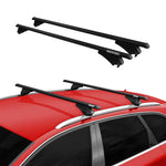 Menabo Dachträger für Mercedes C Klasse S205 Kombi 2015-2021 75kg Alu Schwarz 2x