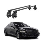 Menabo Dachträger Grundtäger für Genesis G80 2017-2026 50kg Stahl Schwarz 2 tlg