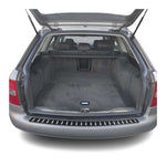 Ladekantenschutz für Audi A6 C5 Avant / Allroad 1997-05 Edelstahl carbon foliert