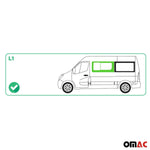 Seitenfenster Schiebefenster für Renault Master 2010-2024 Auto Links L1
