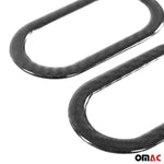 Blinkerrahmen Blinker Umrandung für VW T5 2003-2015 Kohlefaser Carbon Carbon 2x