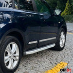 Seitentürleiste Türschutzleiste für Nissan Qashqai J10 2006-2014 Edelstahl 4x
