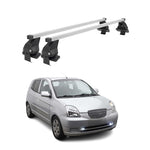 Menabo Dachträger Grundtäger für Kia Picanto 2004-2011 50kg Stahl Silber 2 tlg