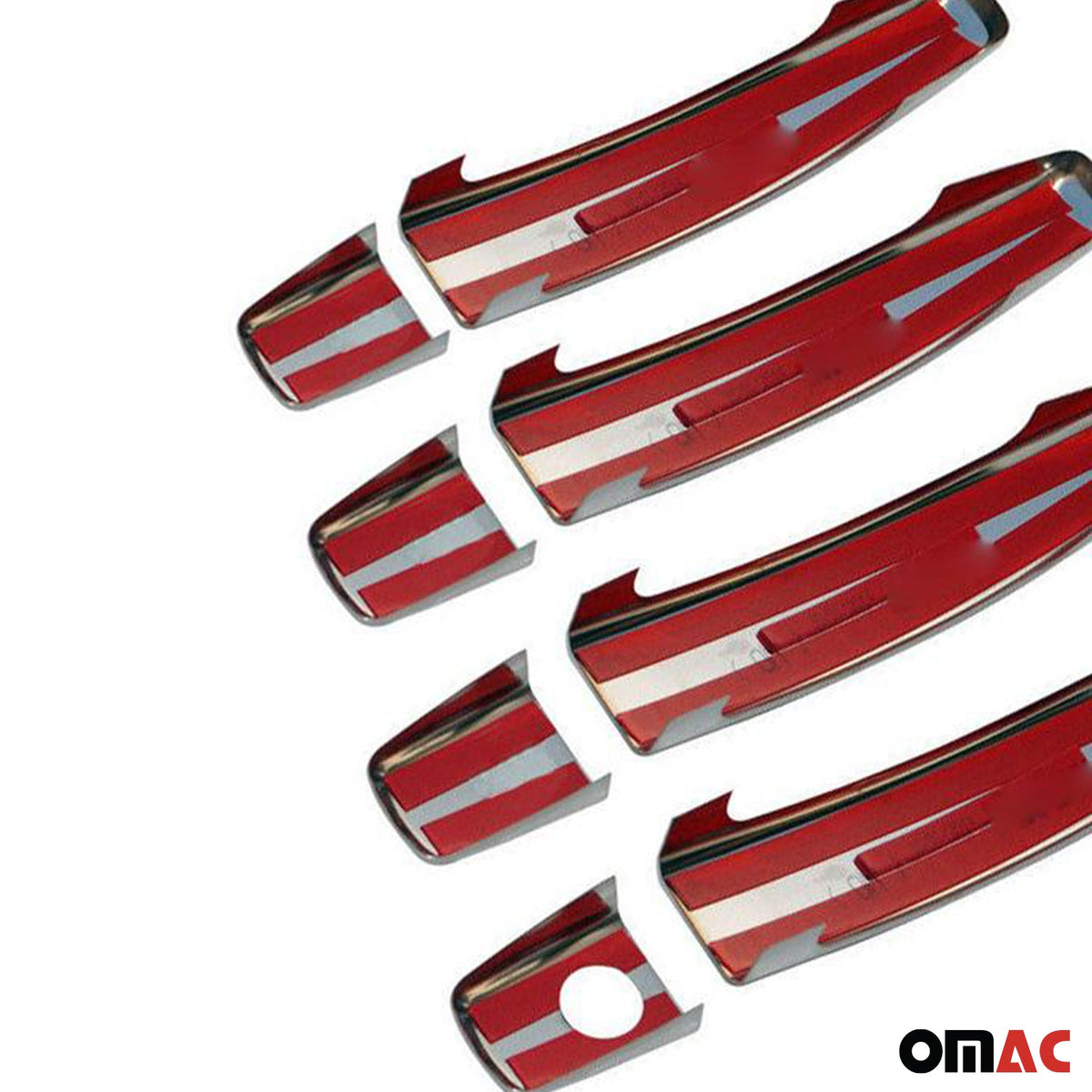 Chrom Türgriff Blende für Opel Antara 2006-2017 Edelstahl 8tlg