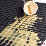 OMAC Gummi Fußmatten für Seat Ibiza 2002-2009 Automatten Gummi TPE Schwarz 4tlg