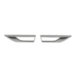 Blinkerrahmen Signalblende Blinker Umrandung für VW Caddy 2015-2020 Chrom ABS 2x