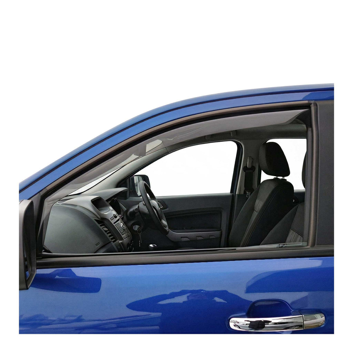 Windabweiser Regenabweiser für Ford Ranger 2006-2012 Dunkel Acryl 2tlg Namma Markt